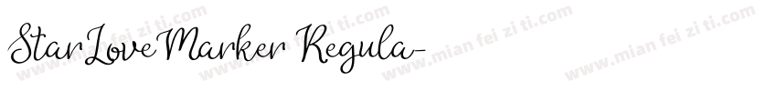 StarLoveMarker Regula字体转换
